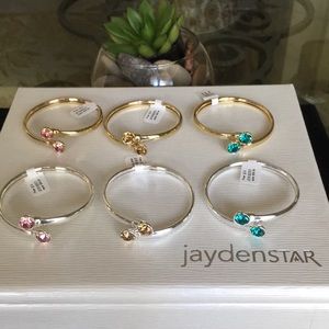 Jayden Star-Double Swarovski Crystal Bracelet